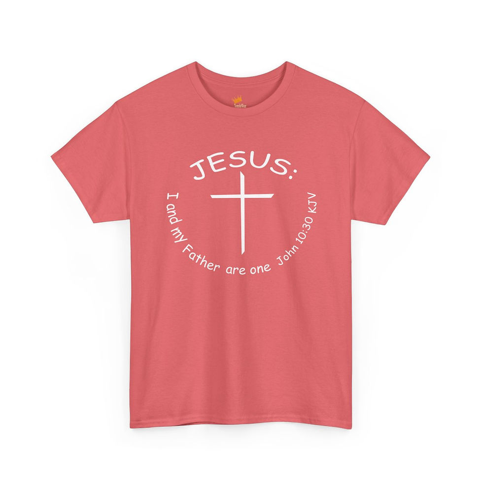 Thumbnail: UniSex Classic Fit No Ecumenical Religious Movement "Jesus & the Father are One"