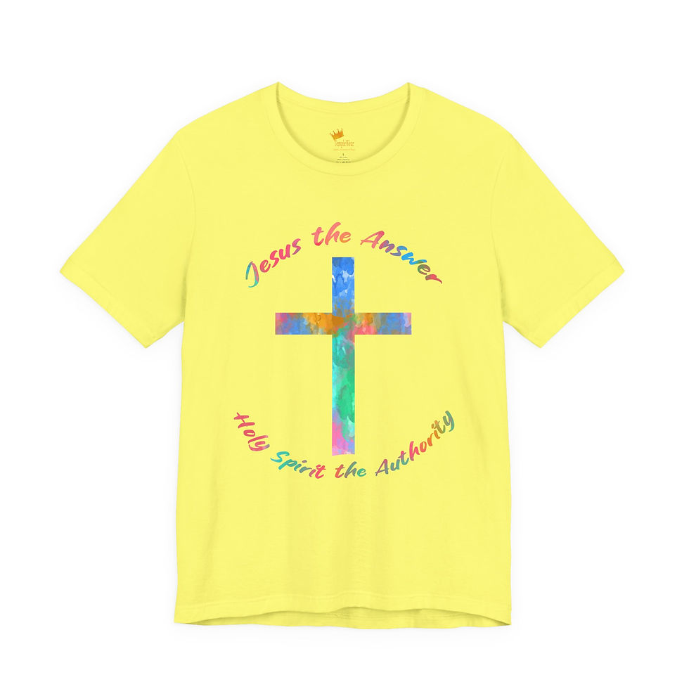 Thumbnail: Jesus-the way-truth-life, the Answer, God, Holy Spirit, the Authority John 14:6