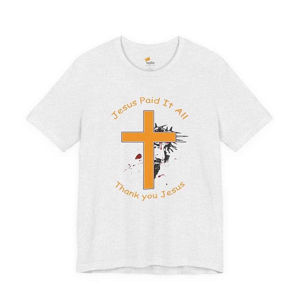 Thumbnail: Jesus Paid it All -The Blood of Christ Christian Victory Living -Christian Gifts