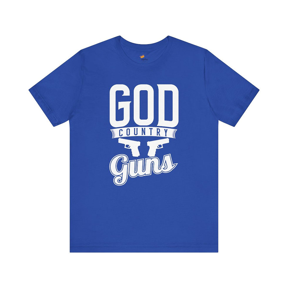 Thumbnail: UniSex OneSize Retail Fit God & Country Christian