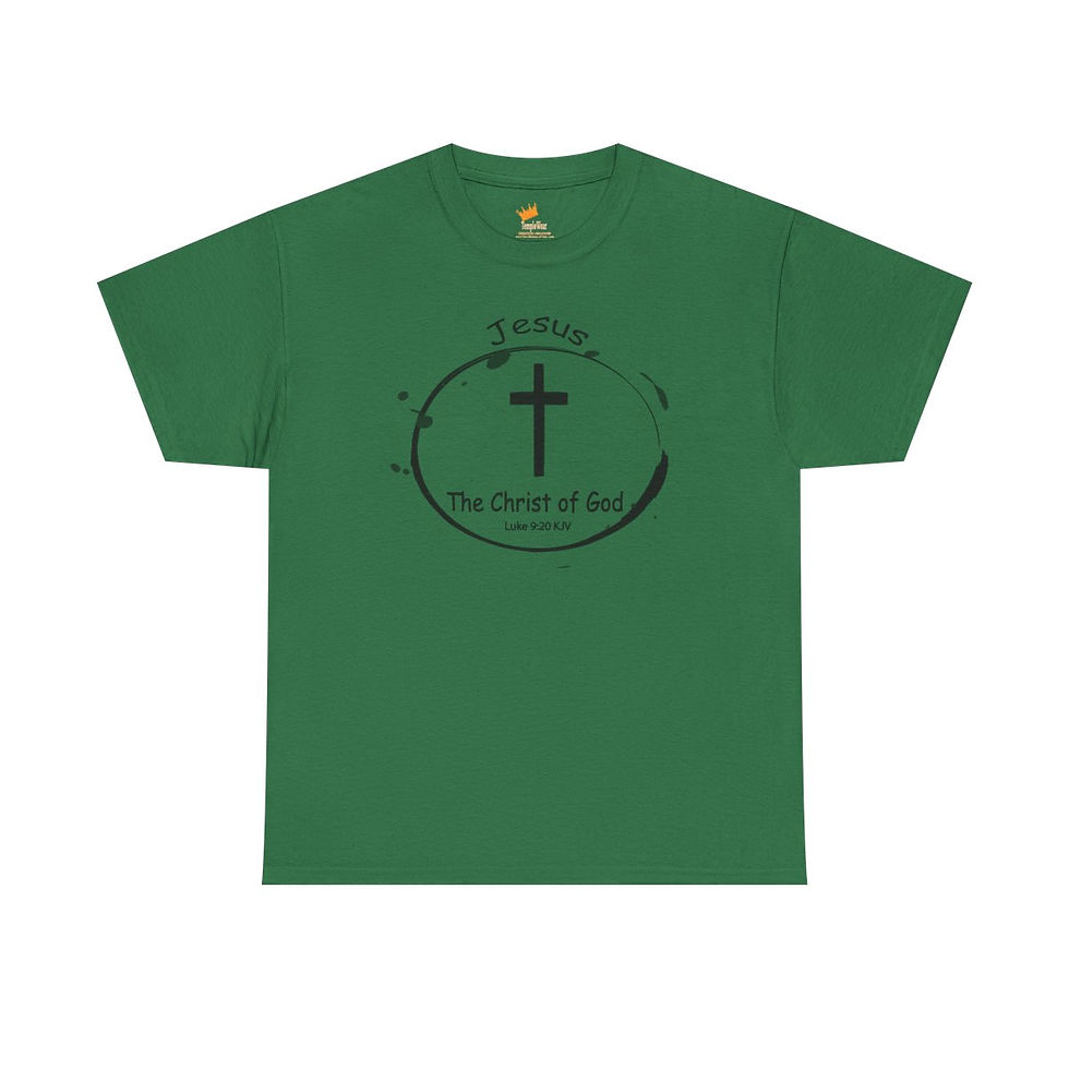 Thumbnail: UniSex Classic-Fit Jesus, who do people say I am? "Jesus, the Christ of God"