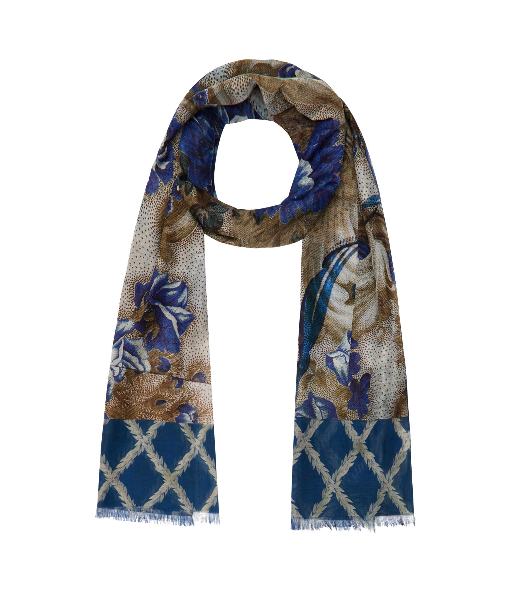 PIERRE-LOUIS MASCIA SCARF IN COTTON & SILK