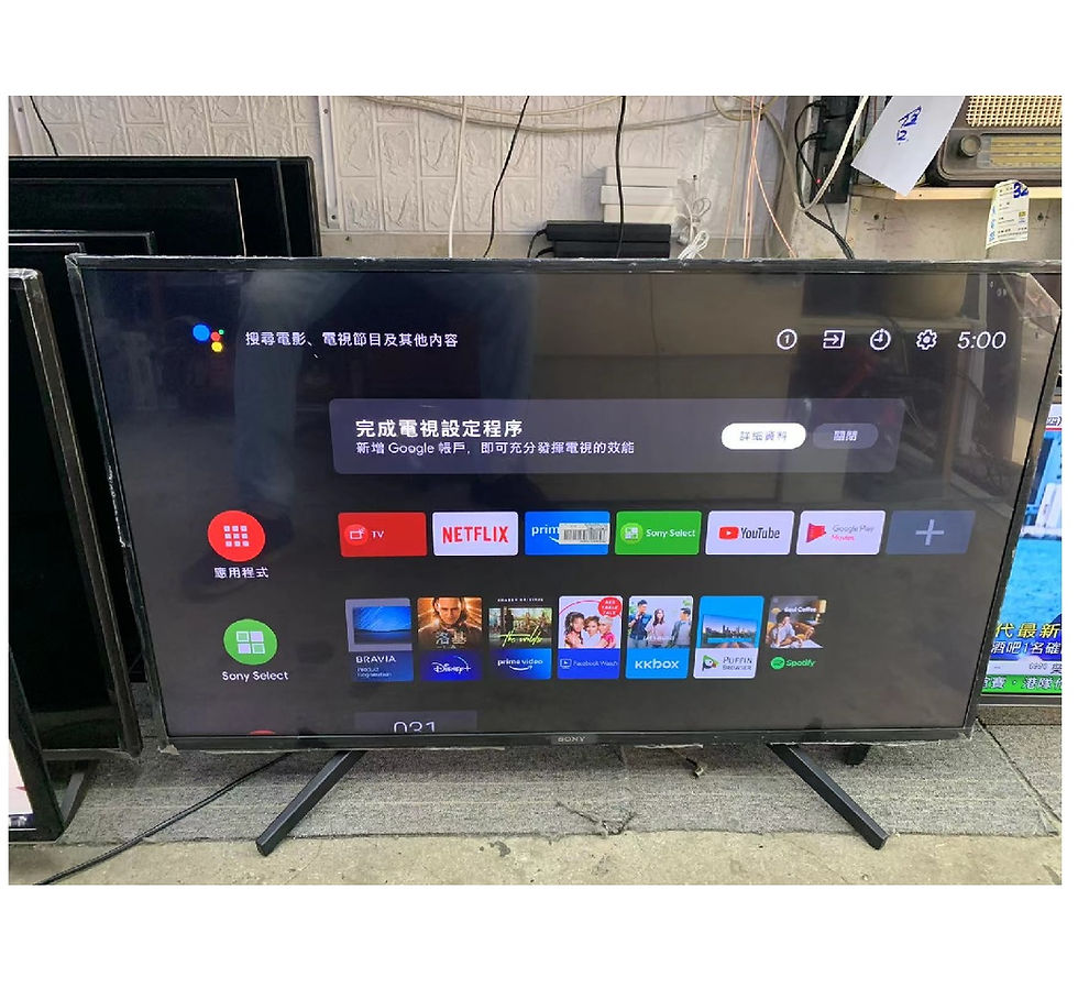 縮圖：43吋 4K SMART TV Sony43X8000G 電視