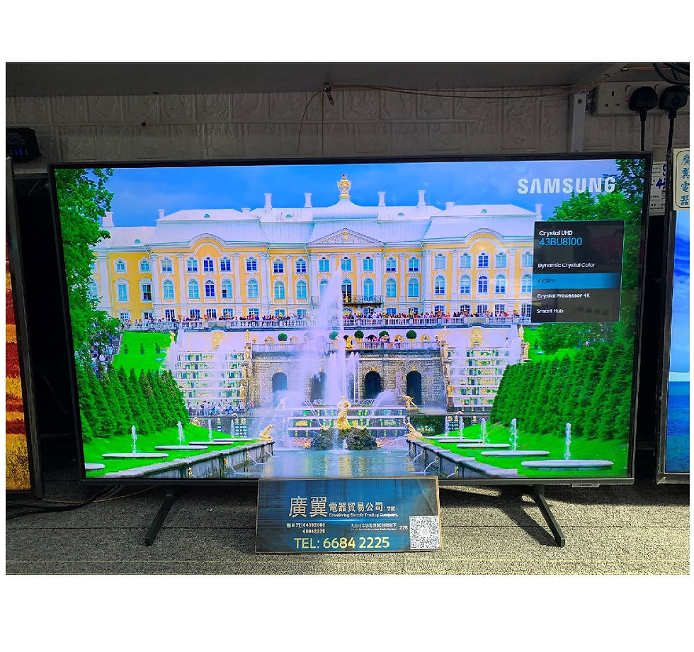 縮圖：43吋 4k smart TV 三星43BU8100 智能電視