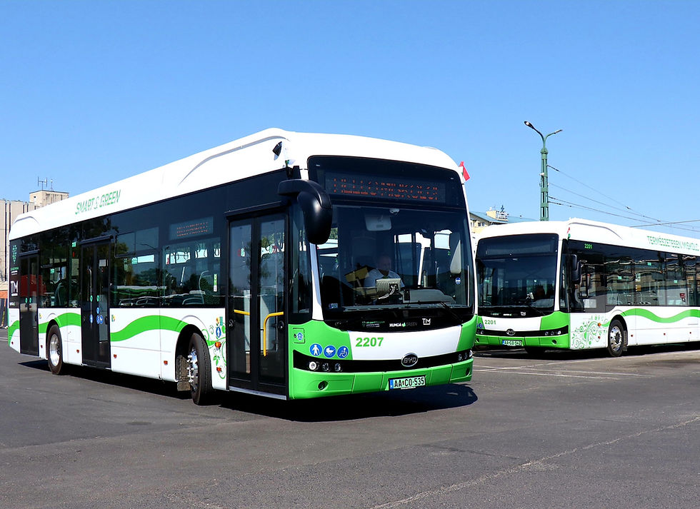 Hat új BYD elektromos busszal bővült Miskolc flottája