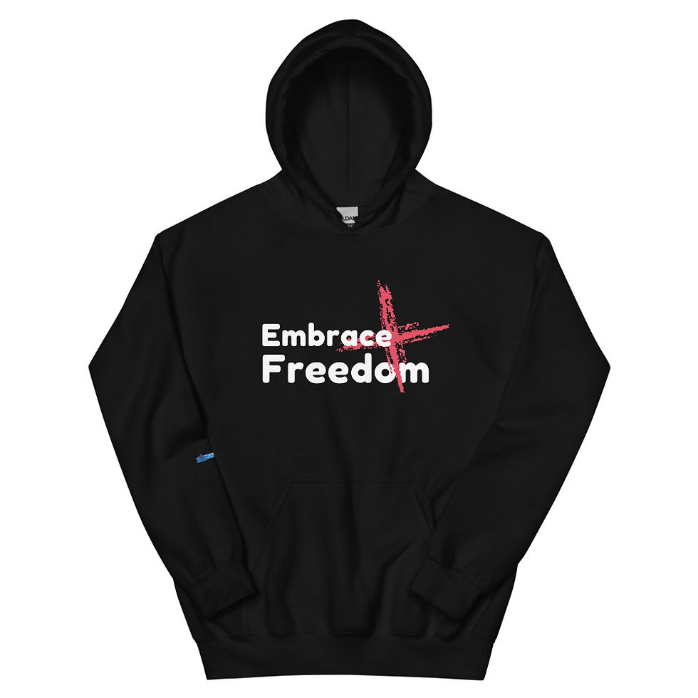 Thumbnail: Embrace Freedom Unisex Hoodie