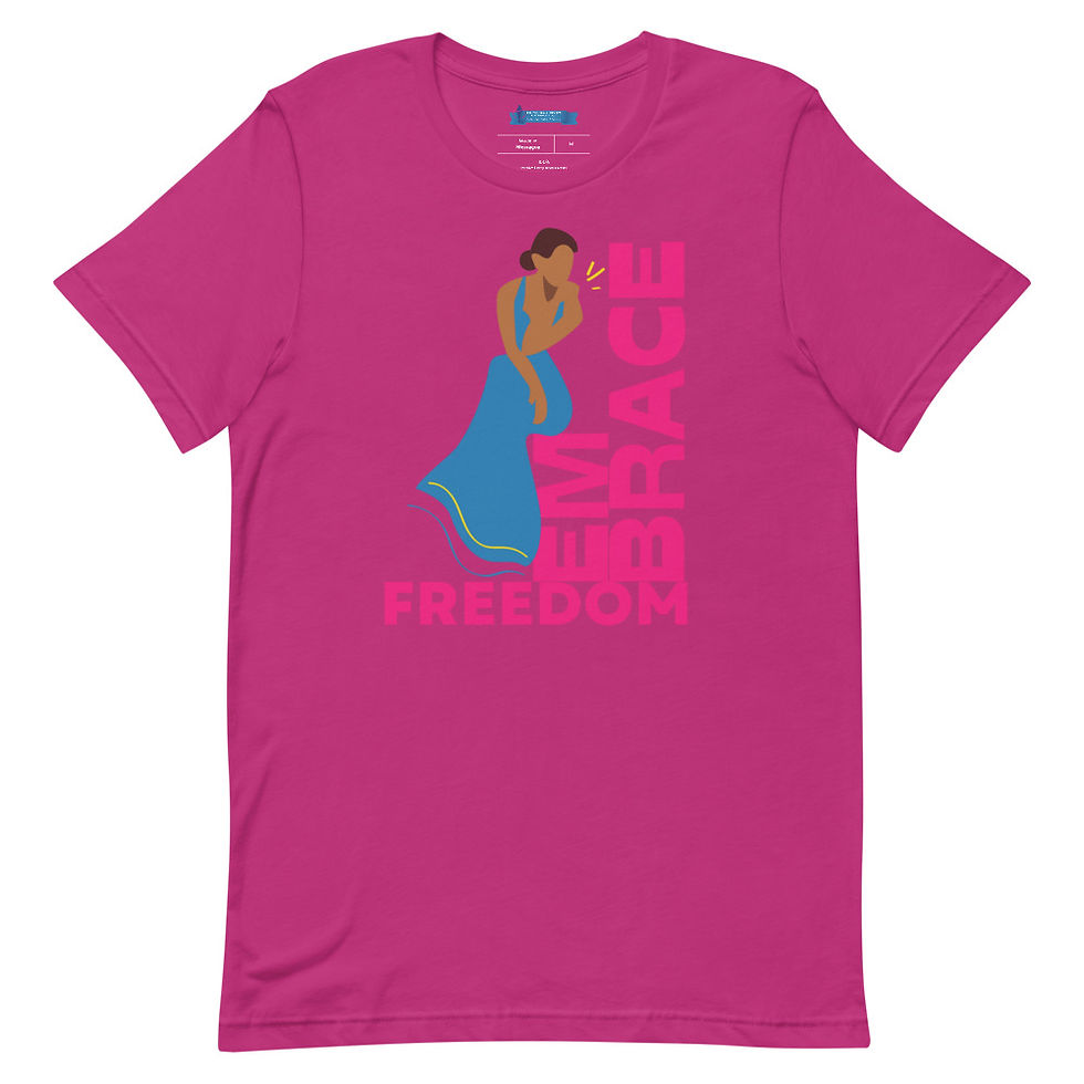 Thumbnail: Unapologetic and Unbothered Sister Short-Sleeve Unisex T-Shirt