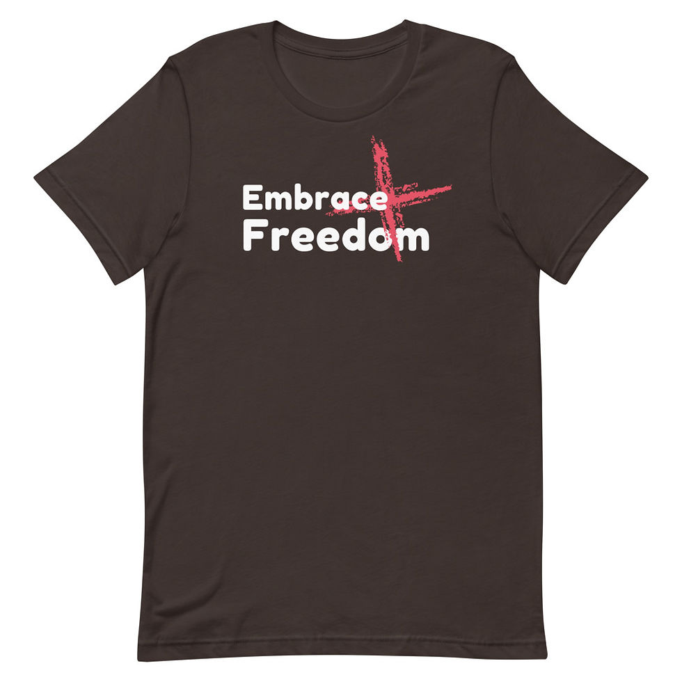 Thumbnail: Embrace Freedom Short-Sleeve Unisex T-Shirt