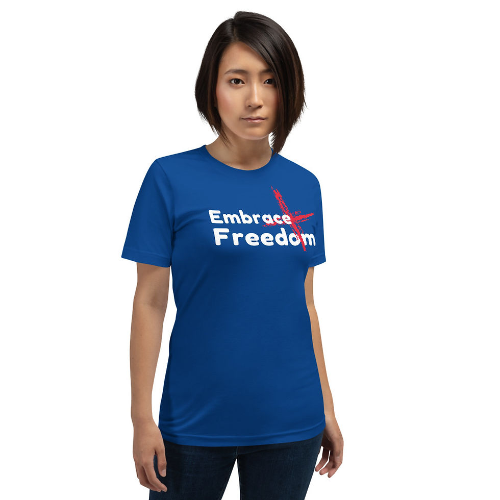 Thumbnail: Embrace Freedom Short-Sleeve Unisex T-Shirt