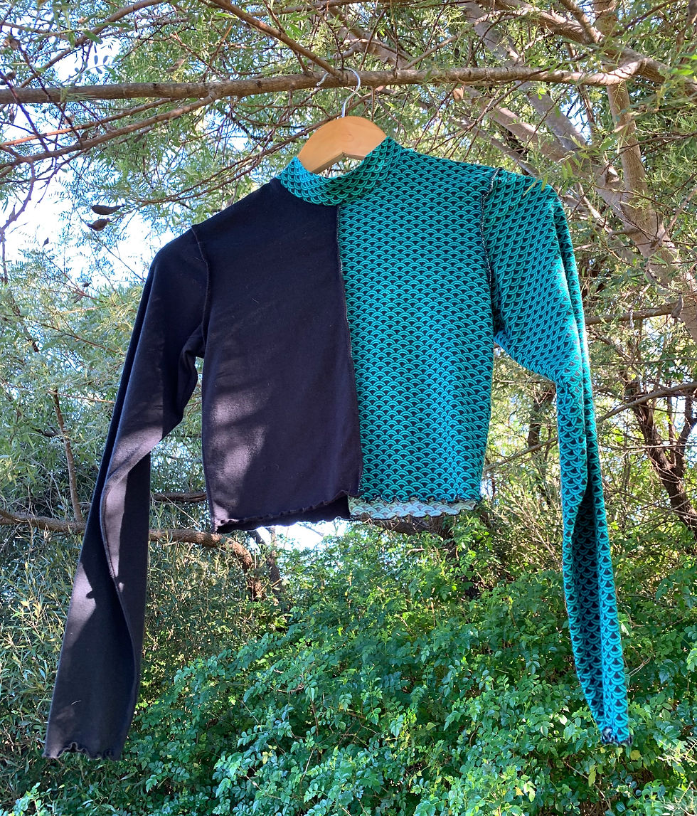 Thumbnail: "Dee"Polo Neck Cropped