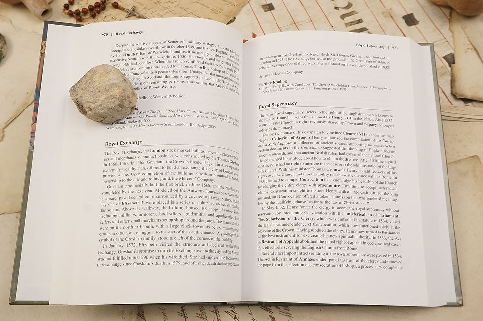 Thumbnail: "Encyclopedia of Tudor England" John A. Wagner & Susan Walters Schmid, 2012