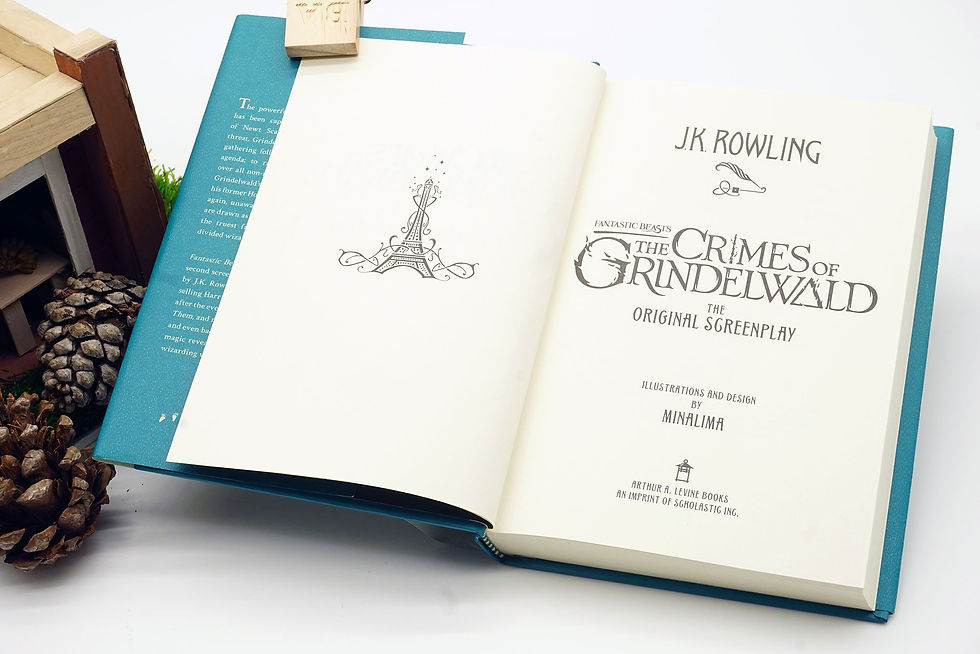 Thumbnail: "The Crimes of Grindelwald" (screenplay) J.K. Rowling, 2018
