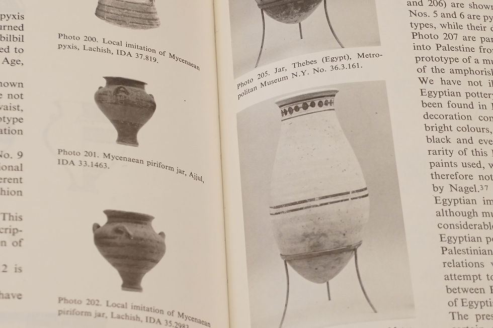 Thumbnail: "Ancient Pottery of the Holy Land" Ruth Amiran, 1969