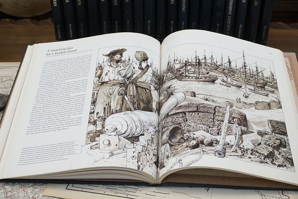 Thumbnail: "The Seafarers" Time-Life Books, 1978 (20 Volumes)