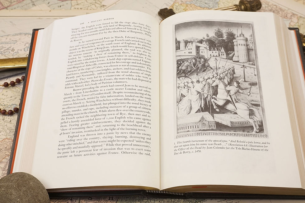 Thumbnail: "A Distant Mirror, The Calamitous Fourteenth Century" Barbara W. Tuchman 1978