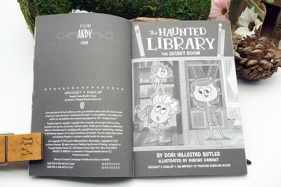 Thumbnail: "The Haunted Library" (The Secret Room) Dori Hillestad Butler -2015