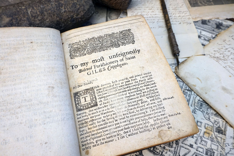 Thumbnail: "The Morning Exercise at Cripplegate " (First Printing) Samuel Annesley,  1661