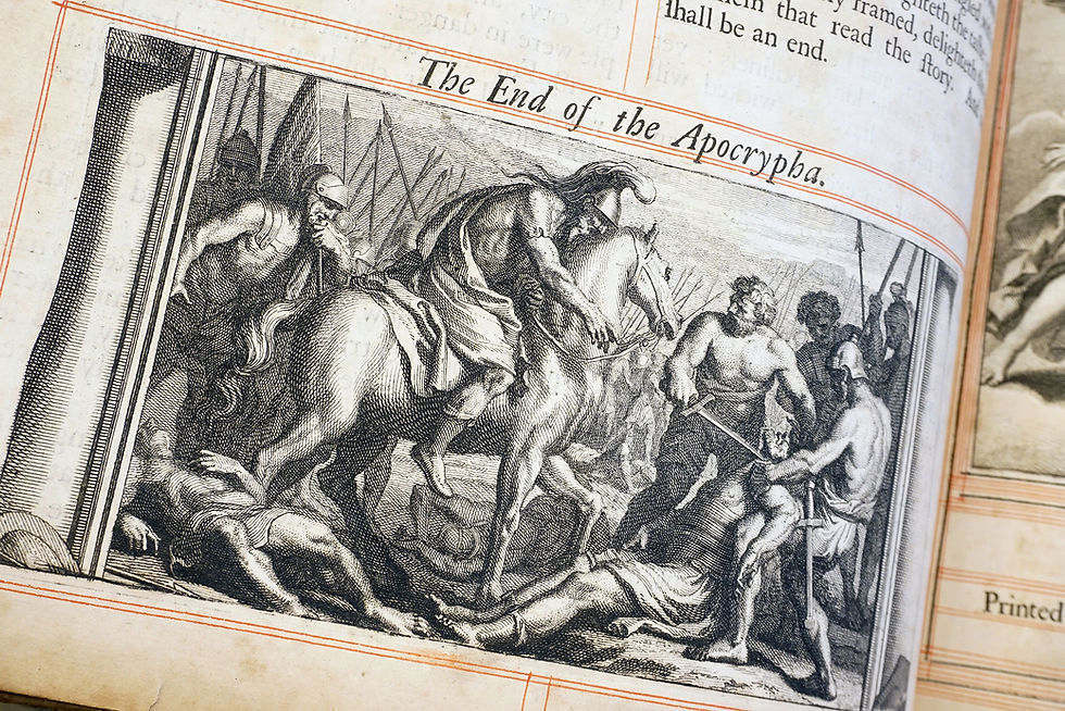 Thumbnail: King James Bible "Vinegar Bible" Thomas Baskett, 1717