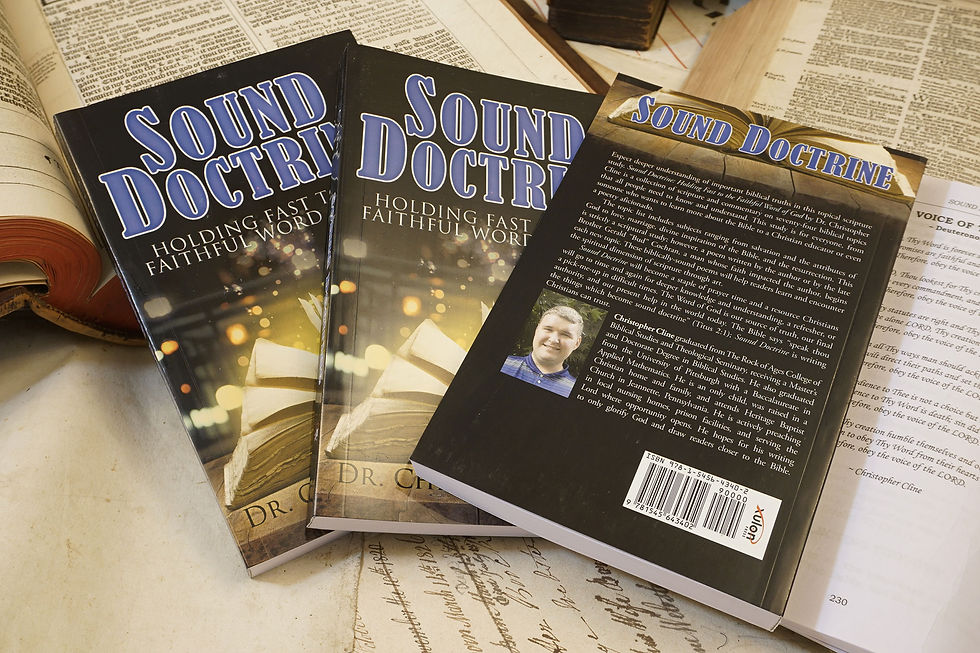 Thumbnail: "Sound Doctrine" Dr. Christopher Cline, 2018