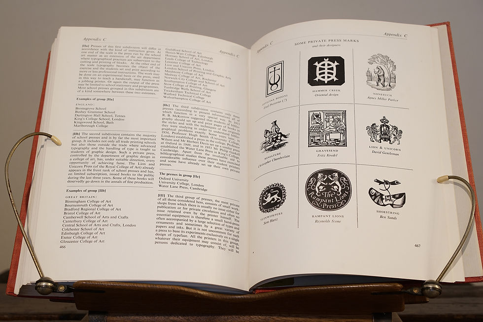 Thumbnail: "An Encyclopedia of the Book" Geoffrey Ashall Glaister, 1960 (1st Ed)