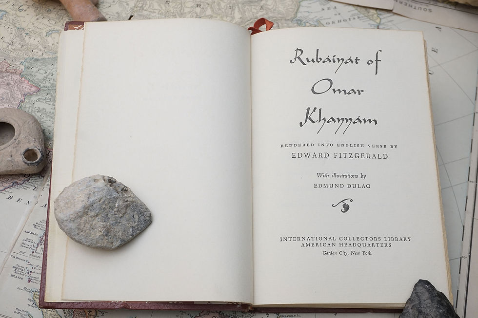 Thumbnail: "Rubainat of Omar Khannam" Edward Fitzgerald, Undated