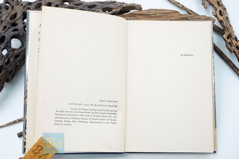 Thumbnail: "The Daughter of Bugle Ann" (First Edition) MacKinlay Kantor - 1953