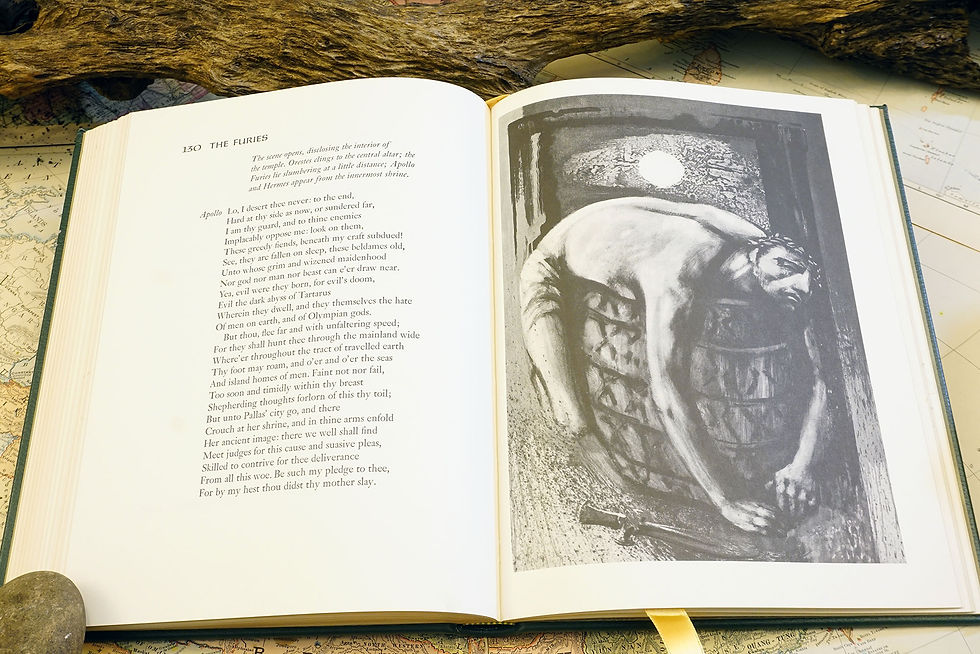 Thumbnail: "The Aeschylus - Oresteia" Translated by E.D.A. Morshead, 1979