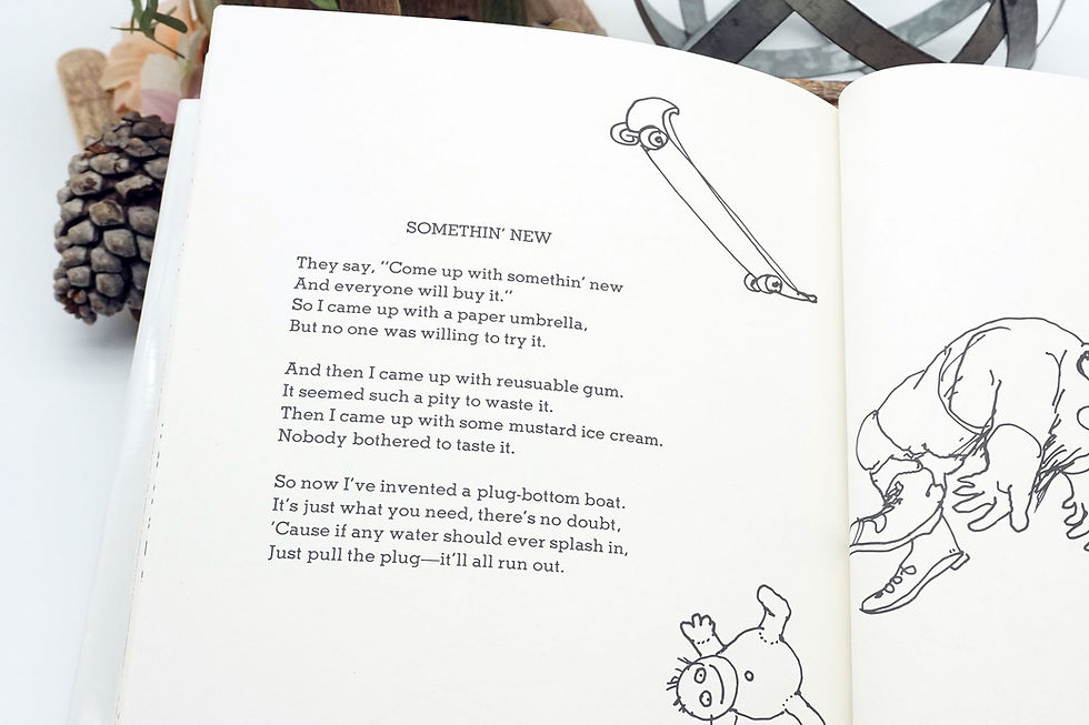 Thumbnail: "Falling Up - Poems and Drawings" Shel Silverstein, 1996