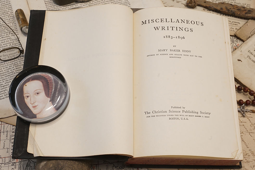 Thumbnail: "Miscellaneous Writings" Mary Baker Eddy, 1883-96