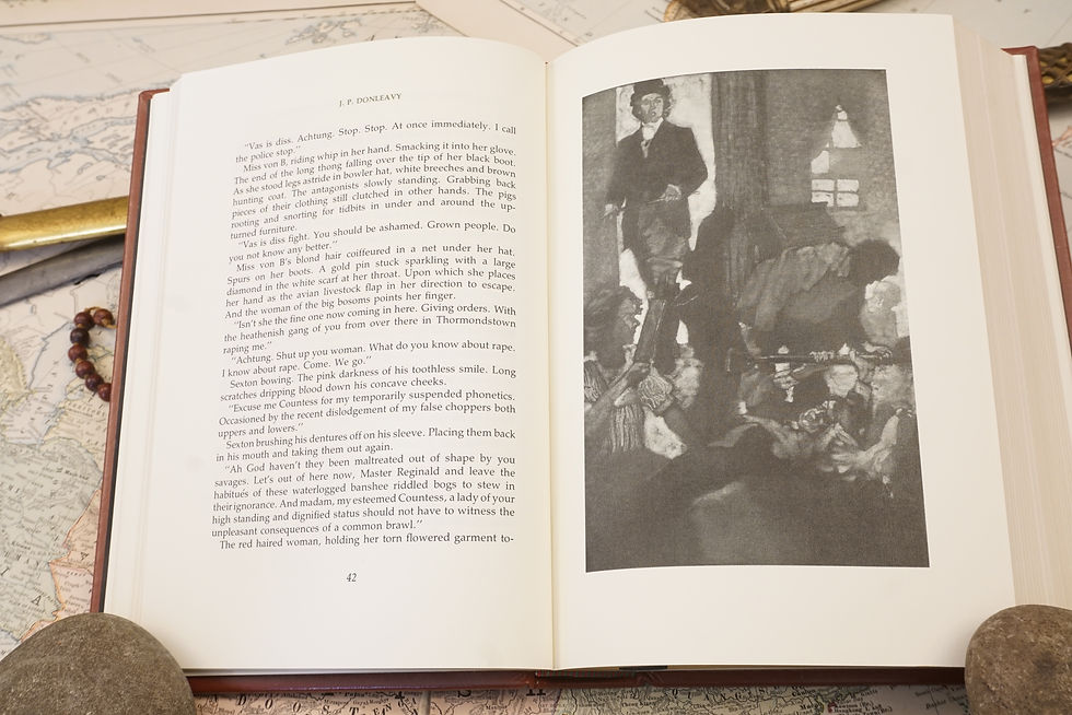 Thumbnail: "The Destinies of Darcy Dancer, Gentleman" J.P Donleavy, 1977