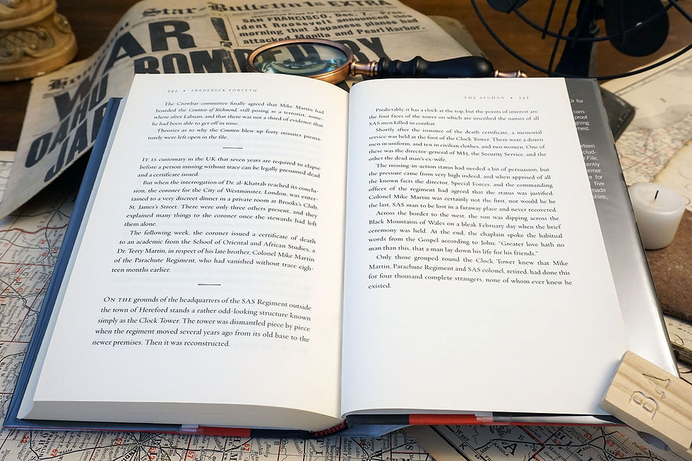 Thumbnail: "The Afghan" Frederick Forsyth, 2006 (First Edition)