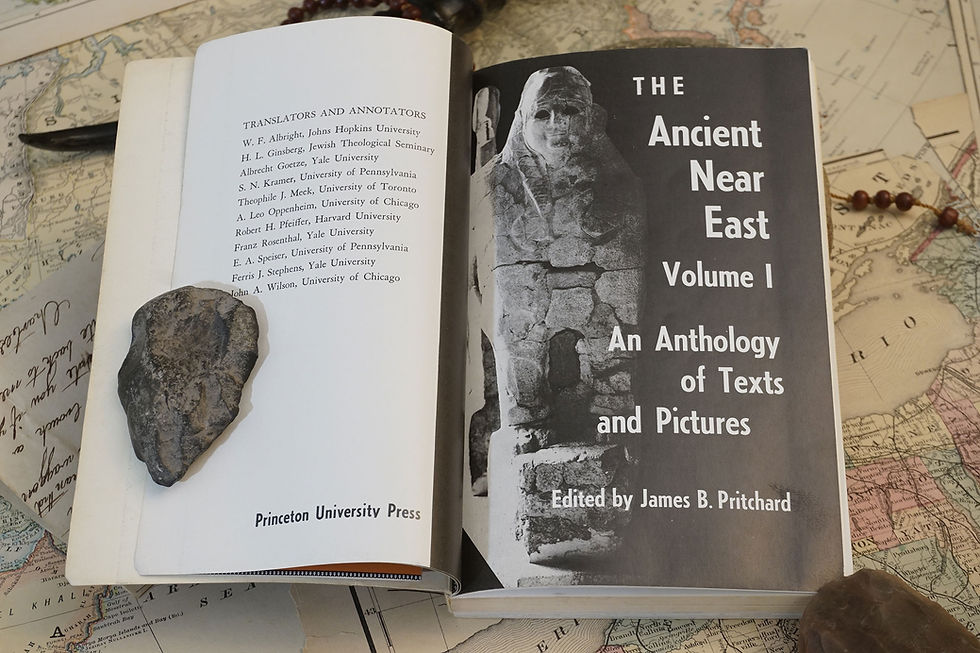 Thumbnail: "The Ancient Near East" James B. Pritchard, 1973 - Vol. 1