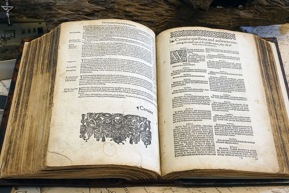 Thumbnail: 1603 Geneva Bible Quarto (Cambridge Style Contemporary Binding)