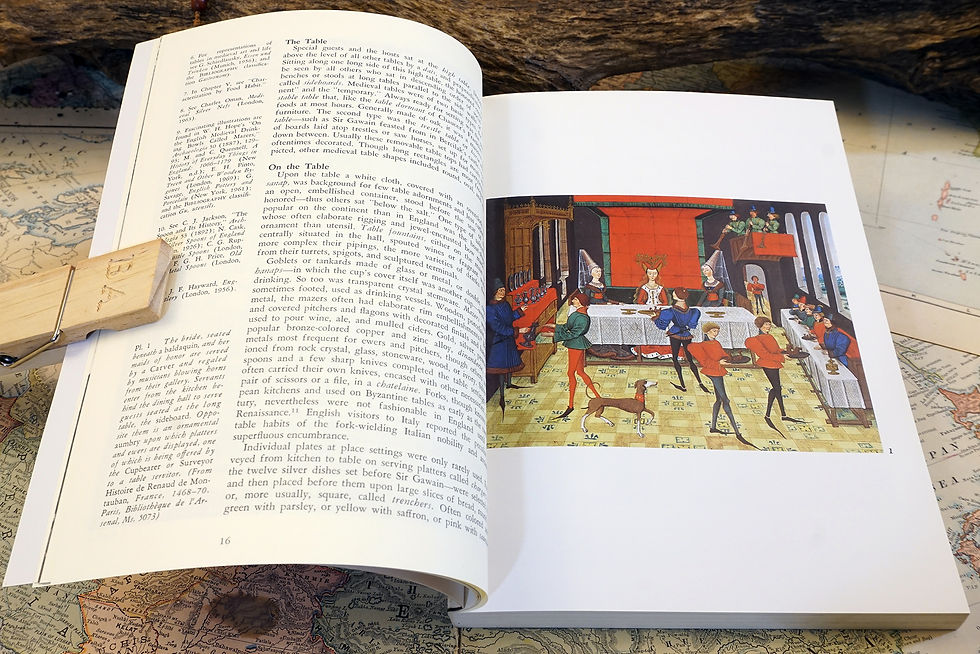 Thumbnail: "Fabulous Feasts - Medieval Cookery & Ceremony" Madeleine Pelner Cosman, 1989