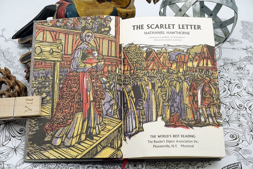 Thumbnail: "The Scarlet Letter"  Nathaniel Hawthorne - 1984