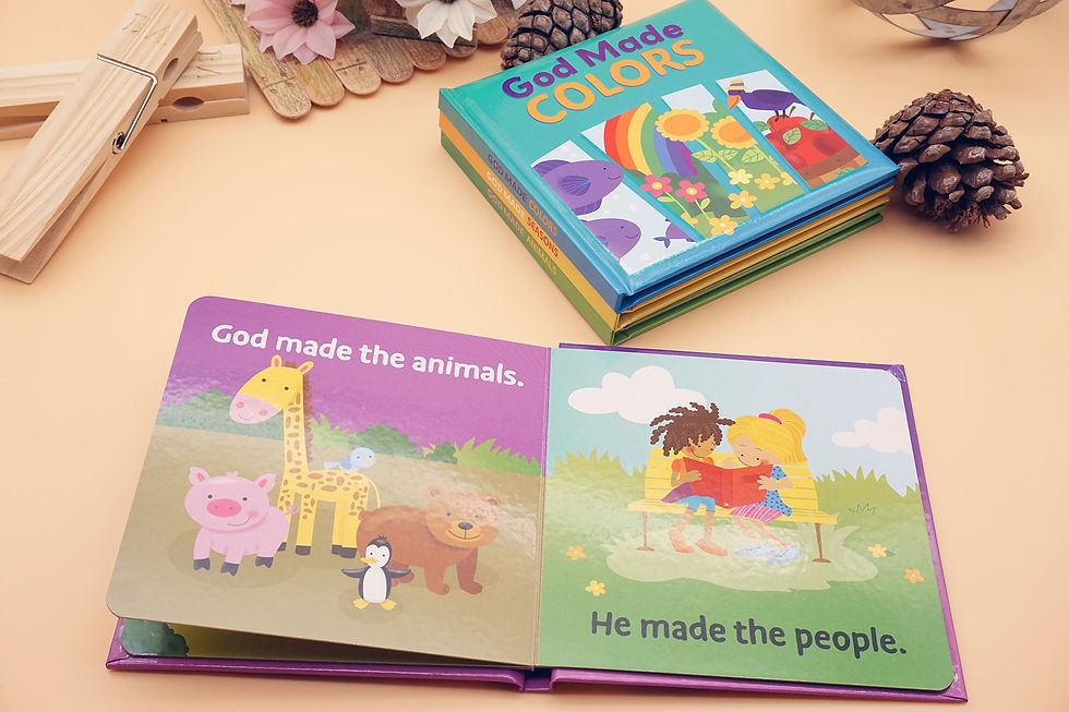Thumbnail: "God Made" 4 Book Series (Board Books)
