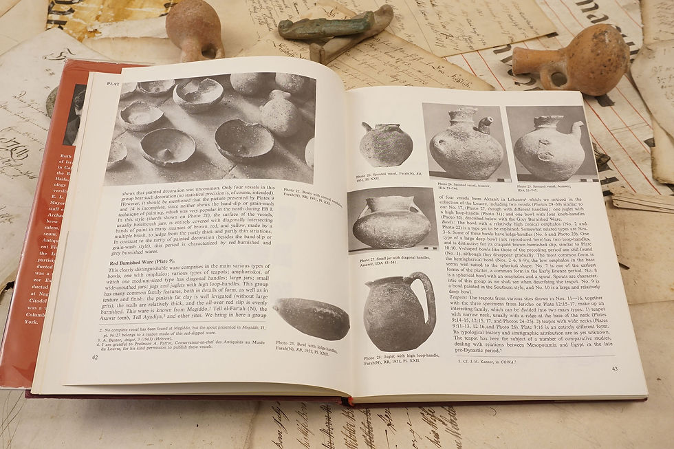 Thumbnail: "Ancient Pottery of the Holy Land" Ruth Amiran, 1969