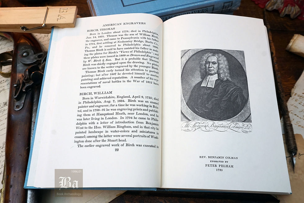 Thumbnail: "American Engravers Upon Copper and Steel" David McNeely Stauffer, 1994