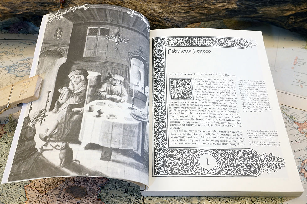 Thumbnail: "Fabulous Feasts - Medieval Cookery & Ceremony" Madeleine Pelner Cosman, 1989