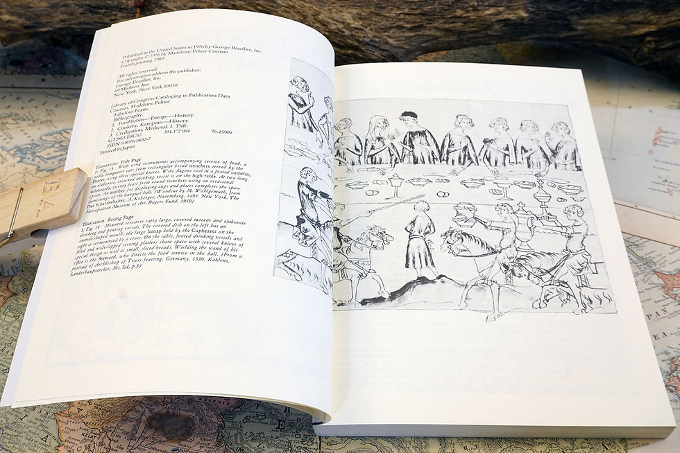 Thumbnail: "Fabulous Feasts - Medieval Cookery & Ceremony" Madeleine Pelner Cosman, 1989