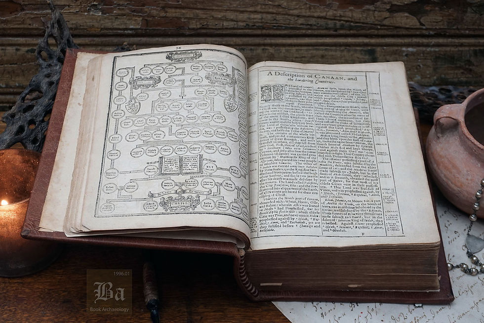Thumbnail: 1614-13 King James Bible Quarto - (Second Roman Letter Quarto) | (Herbert 333)