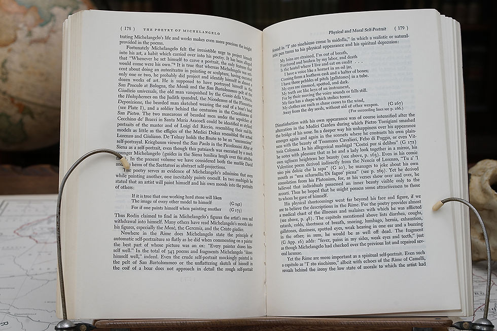 Thumbnail: "The Poetry of Michelangelo" Robert J. Clements, 1966