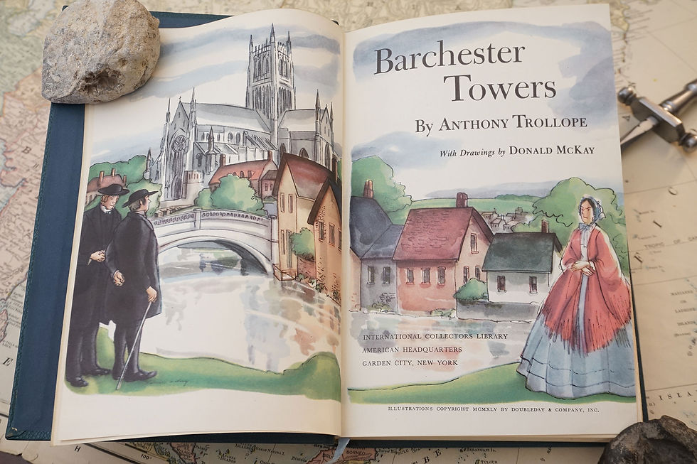 Thumbnail: "Barchester Towers" Anthony Trollope, 1945