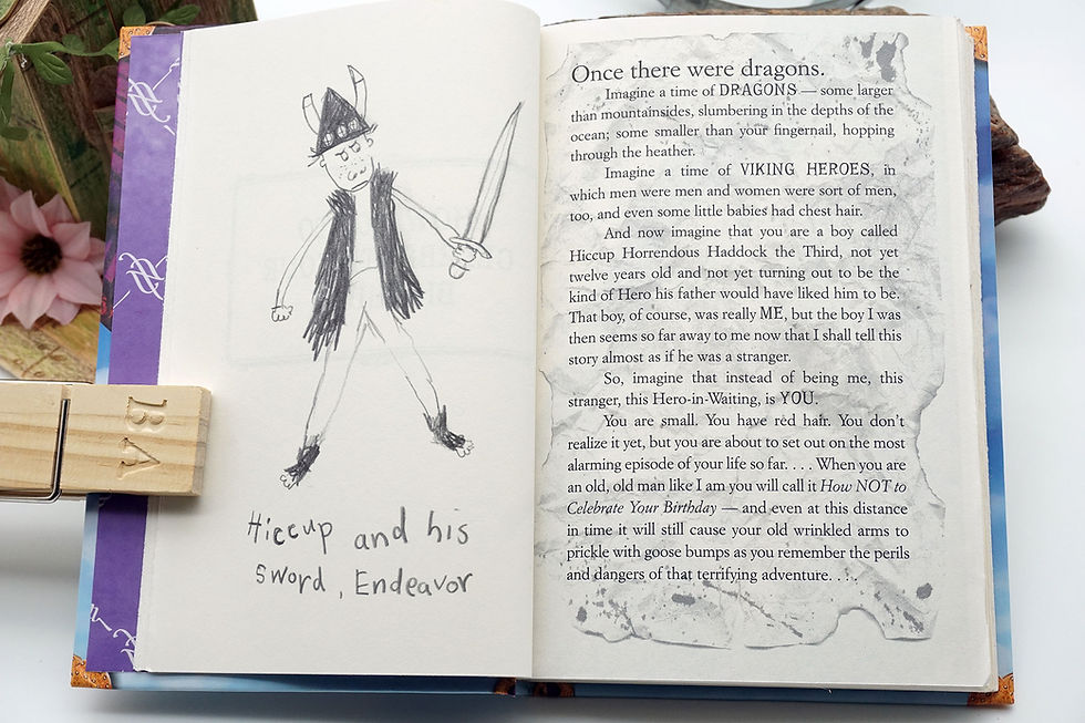 Thumbnail: "A Hero's Guide to Deadly Dragons" Cressida Cowell - 2007
