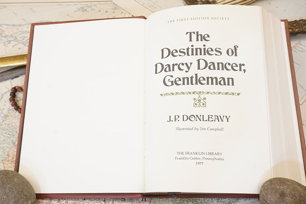 Thumbnail: "The Destinies of Darcy Dancer, Gentleman" J.P Donleavy, 1977