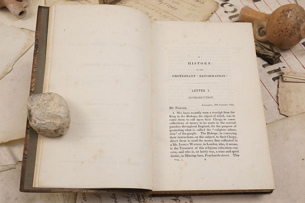 Thumbnail: "History Of The Reformation" William Cobbett, 1829 (1st Edition)