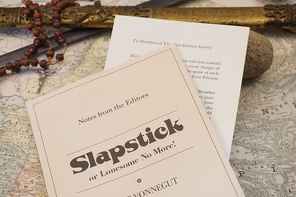Thumbnail: "Slapstick or Lonesome No More" Kurt Vonnegut, 1976