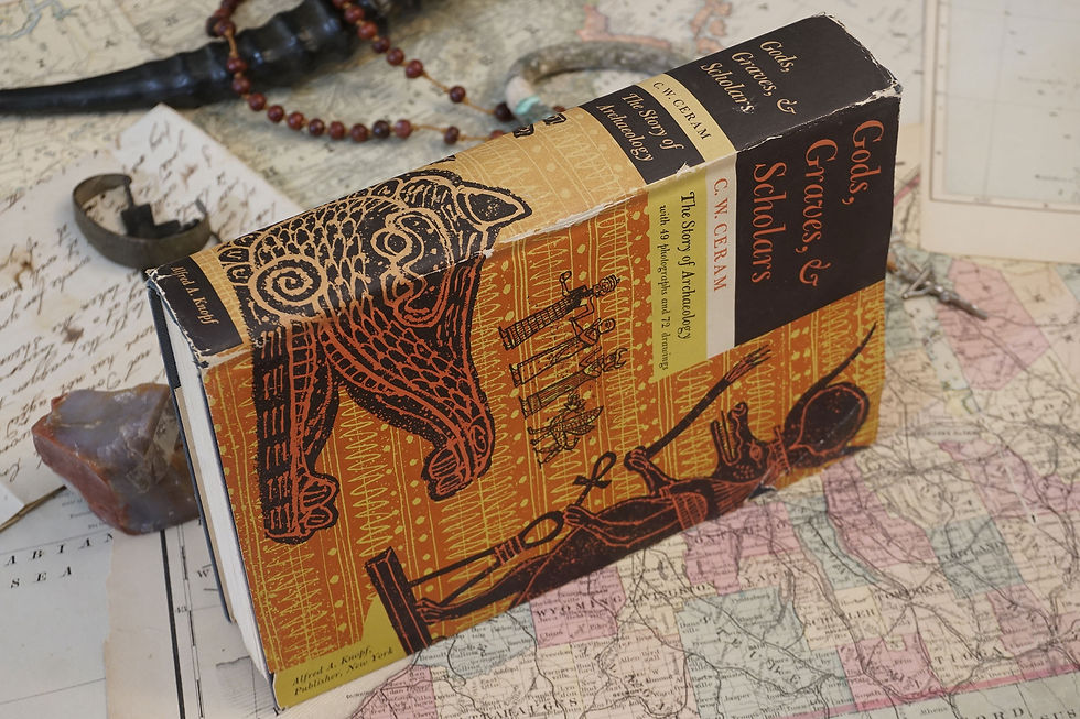 Thumbnail: "Gods, Graves, & Scholars" C. W. Ceram, 1958