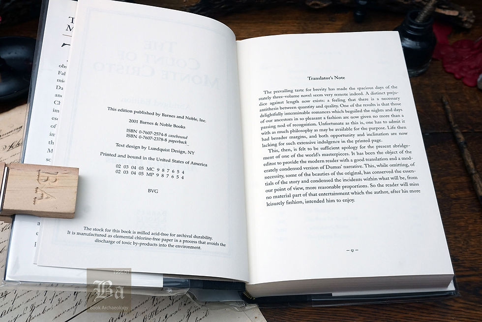 Thumbnail: "The Count of Monte Cristo" Alexandre Dumas, 2003