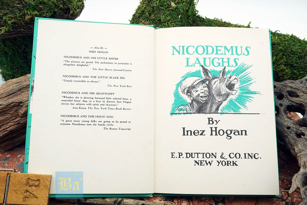Thumbnail: "Nicodemus Laughs"  Inez Hogan - 1953